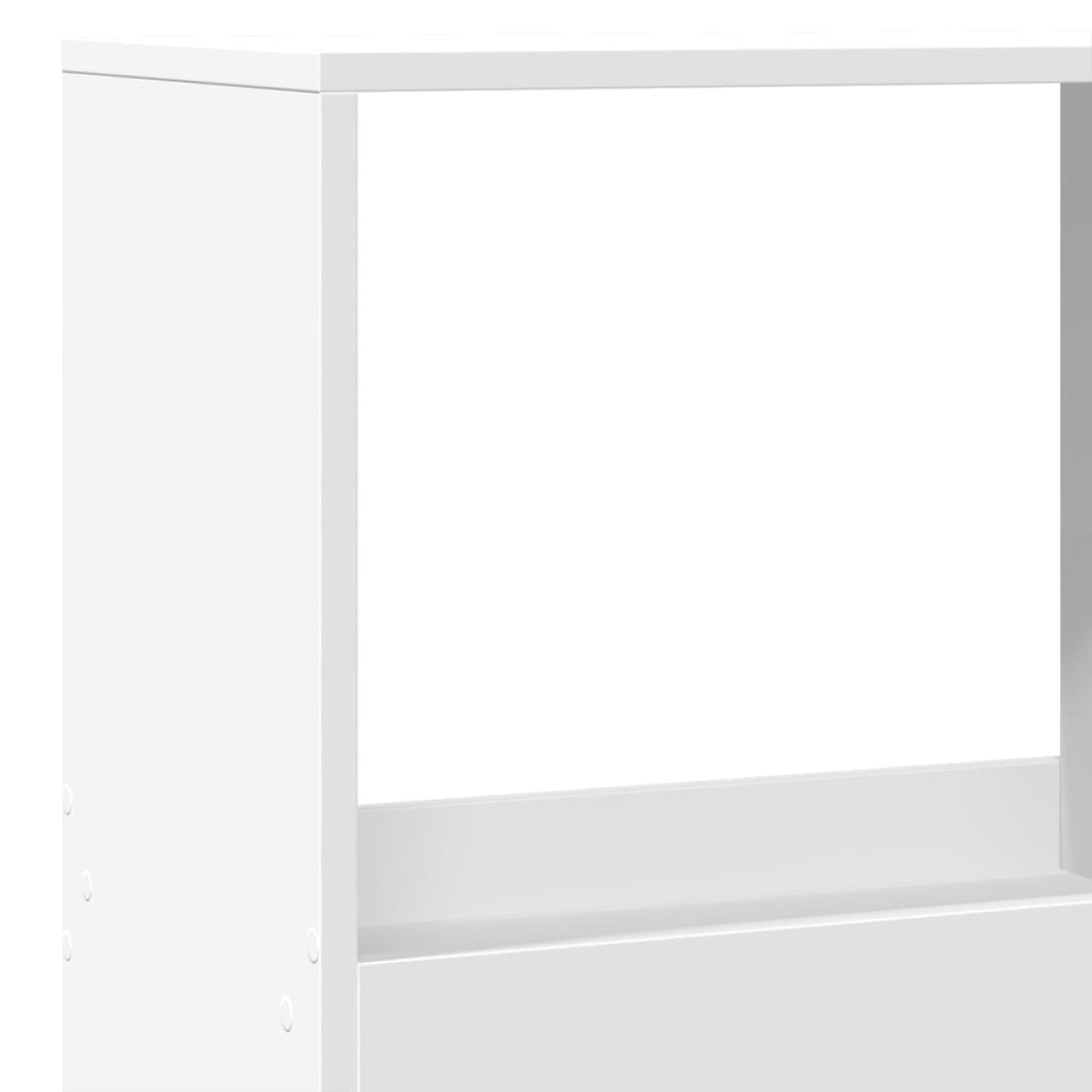 vidaXL Βιβλιοθήκη/Διαχωριστικό Χώρου Λευκό 100x33x175 εκ. Επεξ. Ξύλο
