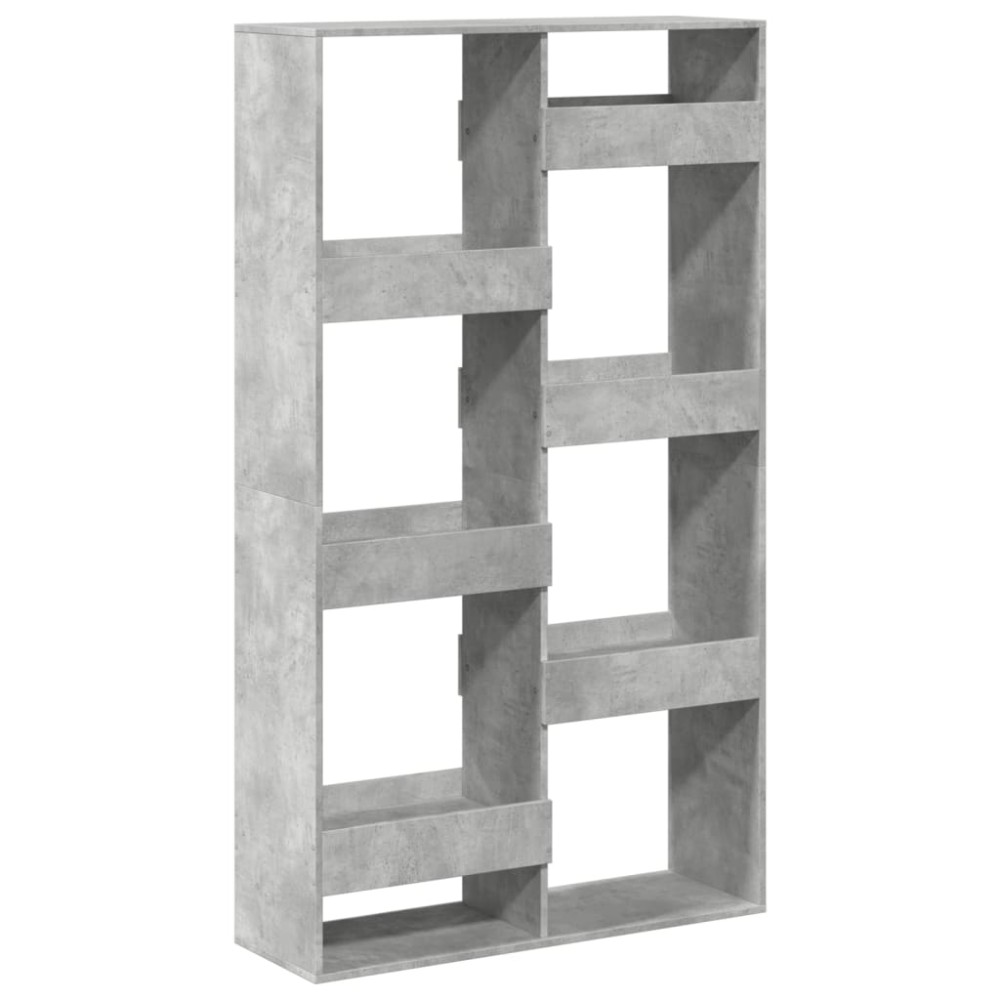vidaXL Βιβλιοθήκη/Διαχωριστικό Χώρου Γκρι 100x33x175 εκ. Επεξ. Ξύλο