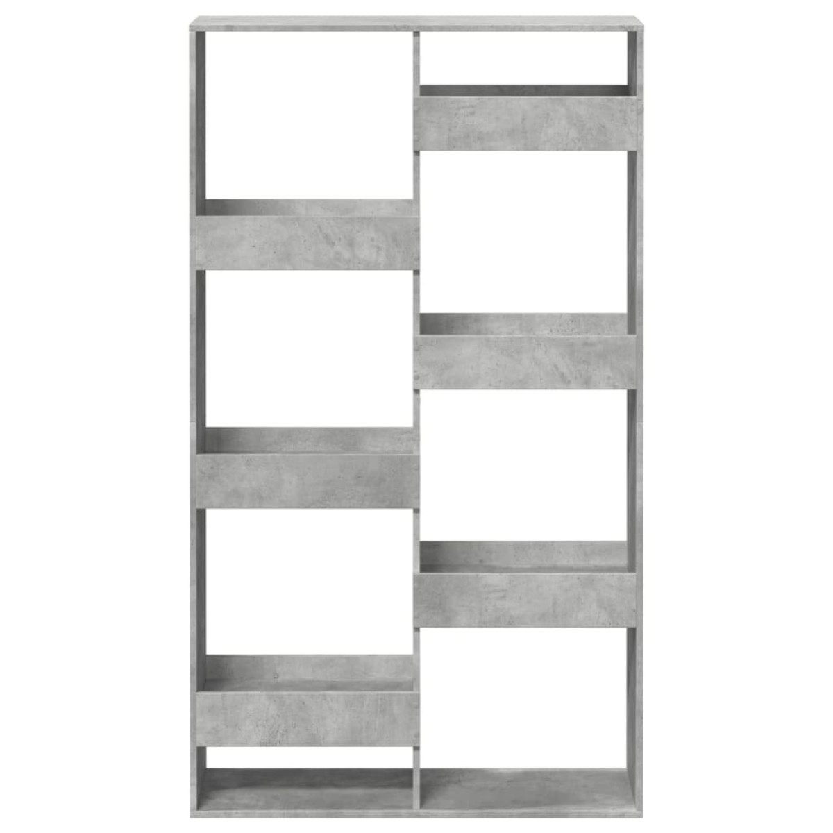 vidaXL Βιβλιοθήκη/Διαχωριστικό Χώρου Γκρι 100x33x175 εκ. Επεξ. Ξύλο