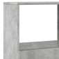 vidaXL Βιβλιοθήκη/Διαχωριστικό Χώρου Γκρι 100x33x175 εκ. Επεξ. Ξύλο