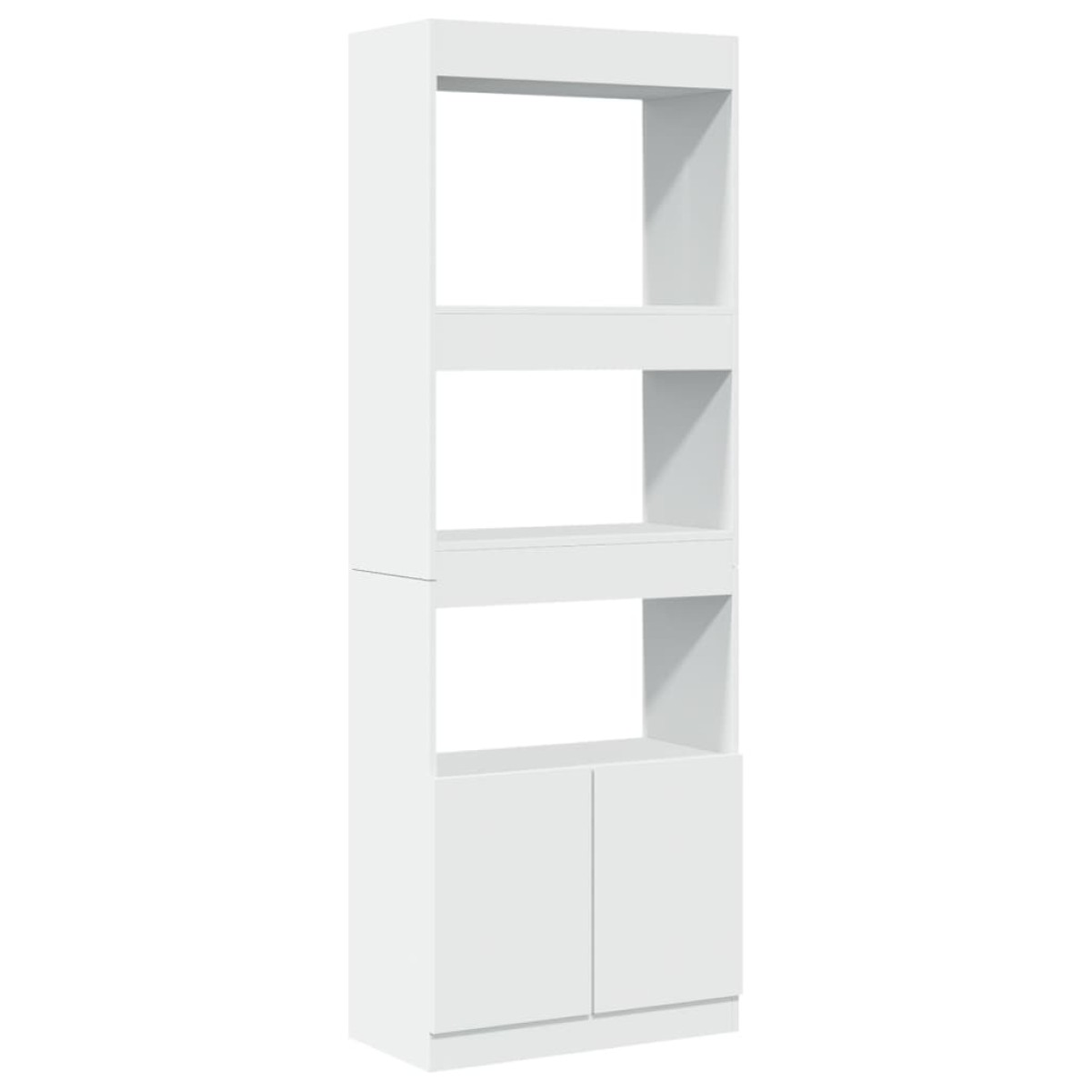 vidaXL Ντουλάπι Λευκό 63x33x180 εκ. από Επεξεργασμένο Ξύλο