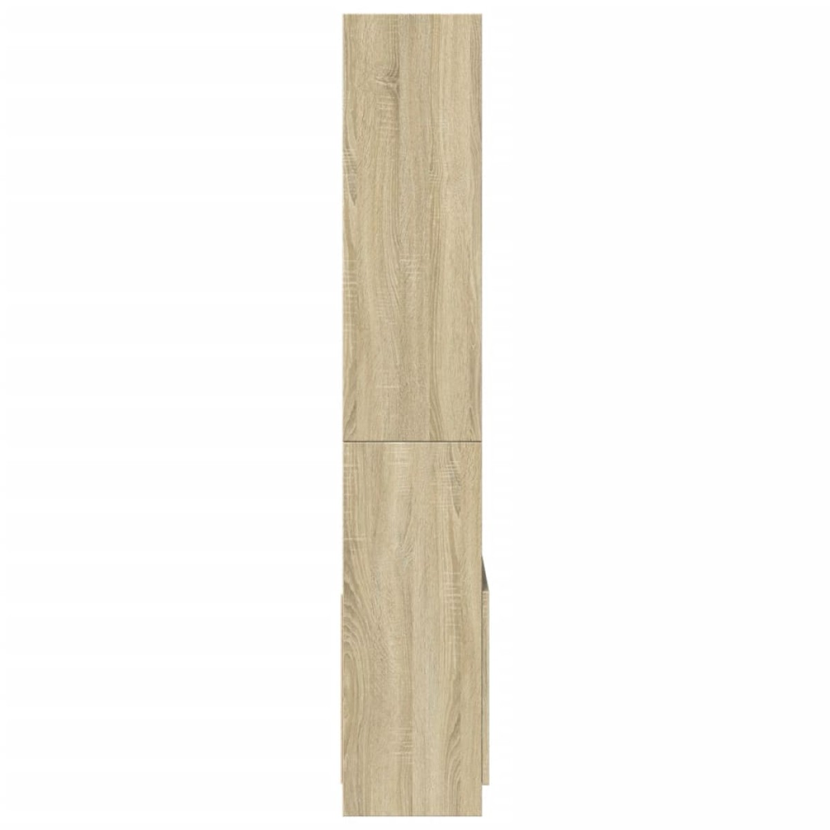 vidaXL Ντουλάπι Sonoma Δρυς 63x33x180 εκ. από Επεξεργασμένο Ξύλο