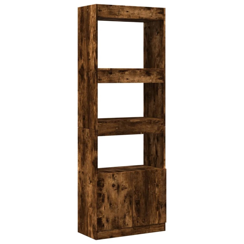 vidaXL Ντουλάπι Καπνιστή Δρυς 63x33x180 εκ. από Επεξεργασμένο Ξύλο