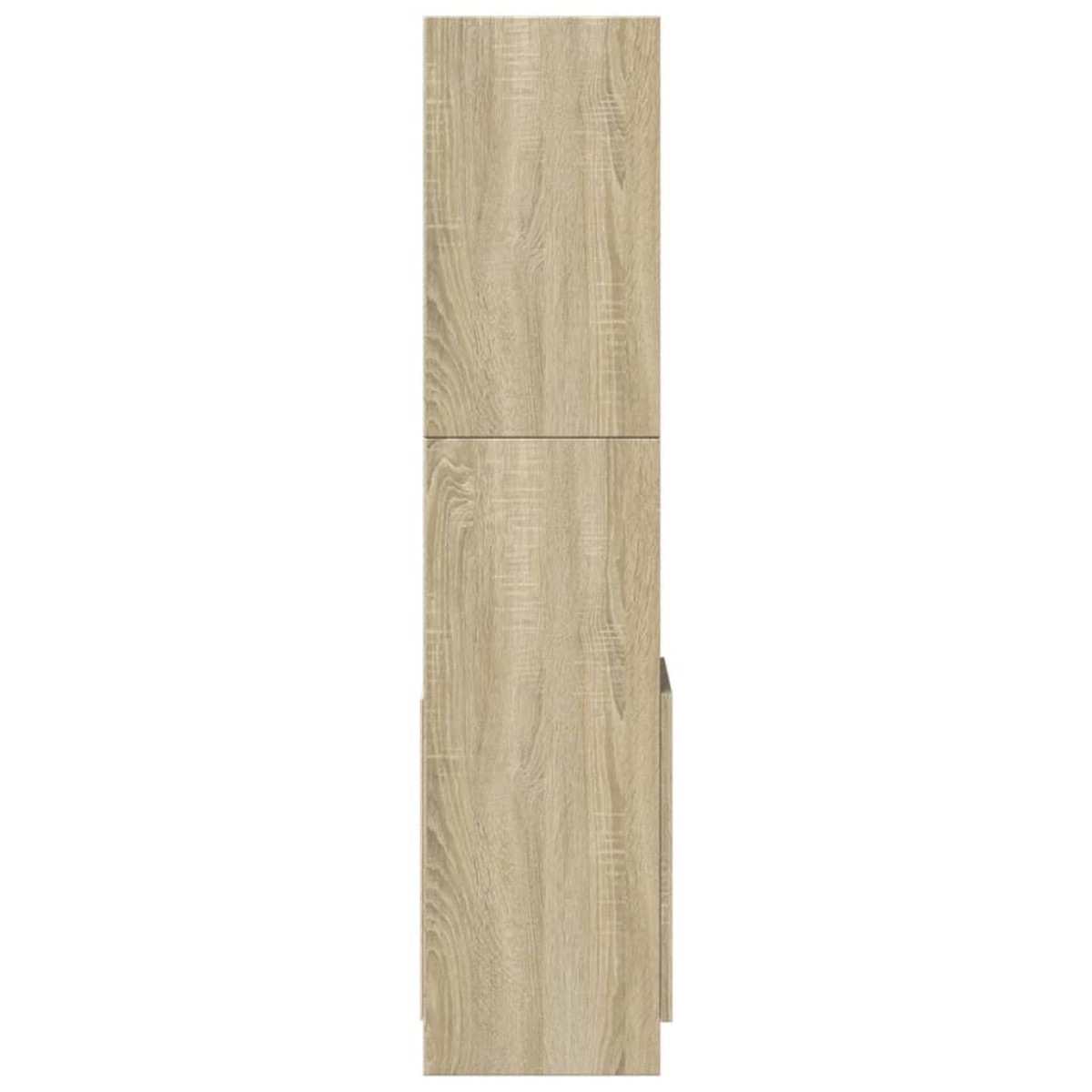 vidaXL Ντουλάπι Sonoma δρυς 92x33x140 εκ. από Επεξεργασμένο Ξύλο
