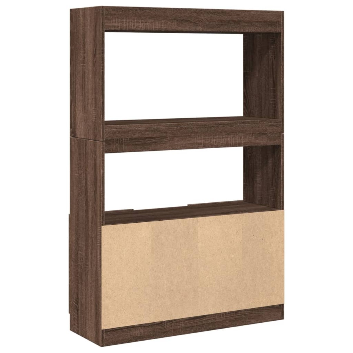 vidaXL Ντουλάπι Καφέ Δρυς 92x33x140 εκ. από Επεξεργασμένο Ξύλο