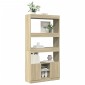 vidaXL Ντουλάπι Sonoma Δρυς 92x33x180εκ. από Επεξεργασμένο Ξύλο