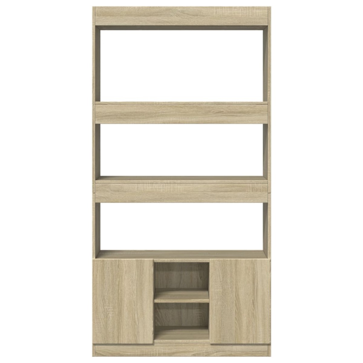 vidaXL Ντουλάπι Sonoma Δρυς 92x33x180εκ. από Επεξεργασμένο Ξύλο