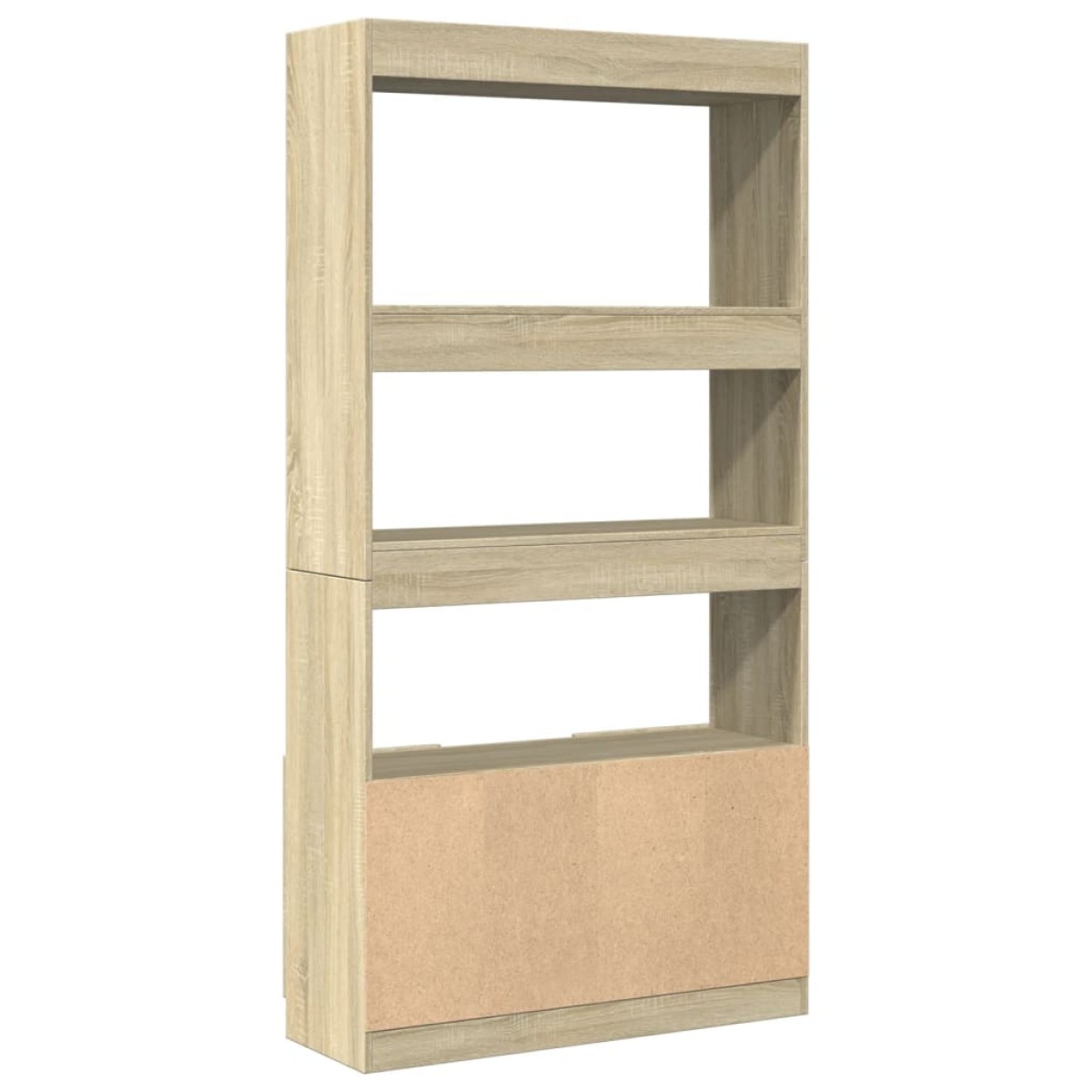 vidaXL Ντουλάπι Sonoma Δρυς 92x33x180εκ. από Επεξεργασμένο Ξύλο