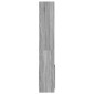 vidaXL Ντουλάπι Γκρι Sonoma 92x33x180εκ. από Επεξεργασμένο Ξύλο