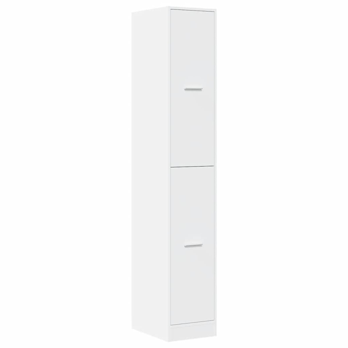 vidaXL Ντουλάπι Φαρμακείου Λευκό 30x41x174,5 εκ. από Τεχνητό Ξύλο
