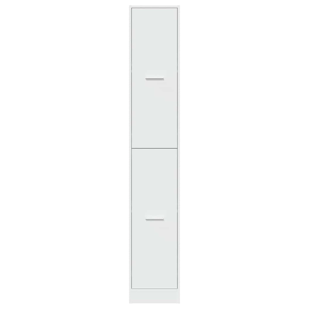 vidaXL Ντουλάπι Φαρμακείου Λευκό 30x41x174,5 εκ. από Τεχνητό Ξύλο