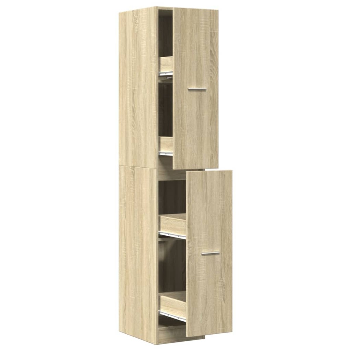 vidaXL Συρταριέρα Γενικής Χρήσης Sonoma Δρυς 30x41x174,5εκ Επεξ. Ξύλο