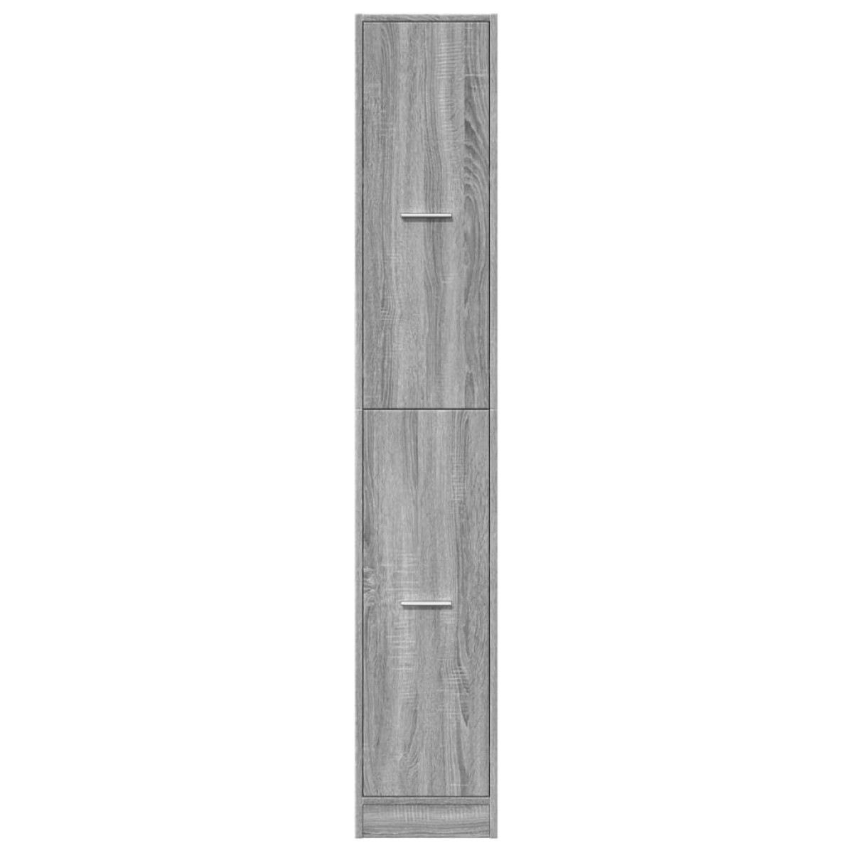 vidaXL Συρταριέρα Γενικής Χρήσης Γκρι Sonoma 30x41x174,5 εκ.Επεξ. Ξύλο
