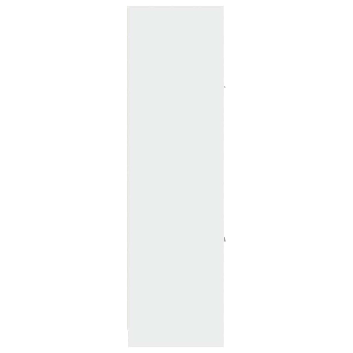 vidaXL Συρταριέρα Γενικής Χρήσης Λευκή 40 x 41 x 144,5 εκ. Επεξ. Ξύλο
