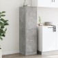 vidaXL Συρταριέρα Γενικής Χρήσης Γκρι Σκυρ.40x41x144,5 εκ. Επεξ. Ξύλο