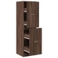 vidaXL Συρταριέρα Γενικής Χρήσης Καφέ Δρυς 40x41x144,5 εκ. Επεξ. Ξύλο