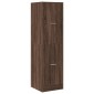 vidaXL Συρταριέρα Γενικής Χρήσης Καφέ Δρυς 40x41x144,5 εκ. Επεξ. Ξύλο