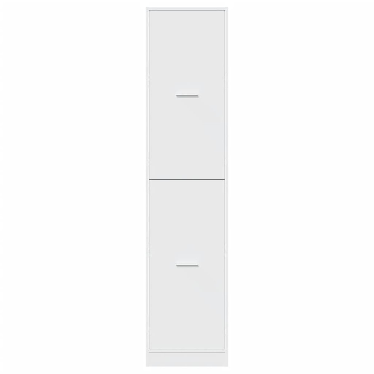 vidaXL Συρταριέρα Γενικής Χρήσης Λευκή 40x41x174,5 εκ. Επεξ. Ξύλο
