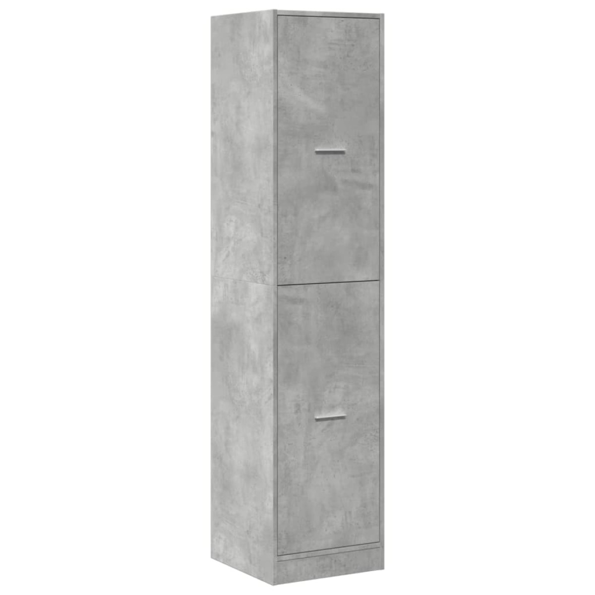vidaXL Συρταριέρα Γενικής Χρήσης Γκρι Σκυρ. 40x41x174,5 εκ. Επεξ. Ξύλο