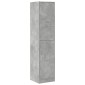 vidaXL Συρταριέρα Γενικής Χρήσης Γκρι Σκυρ. 40x41x174,5 εκ. Επεξ. Ξύλο