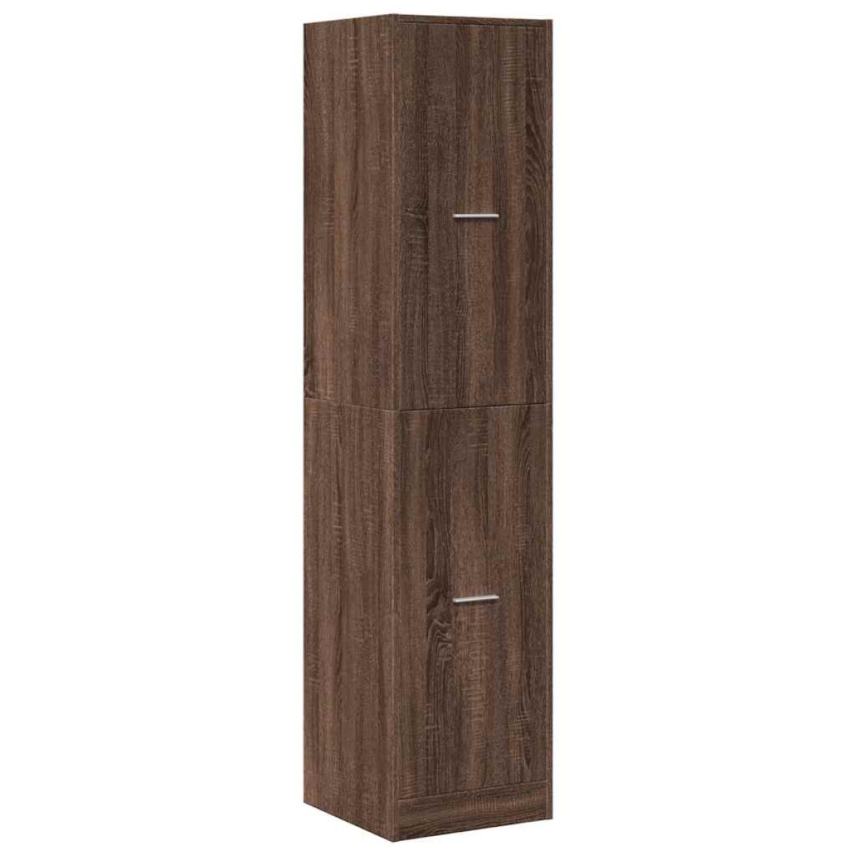 vidaXL Συρταριέρα Γενικής Χρήσης Καφέ Δρυς 40x41x174,5 εκ. Επεξ. Ξύλο