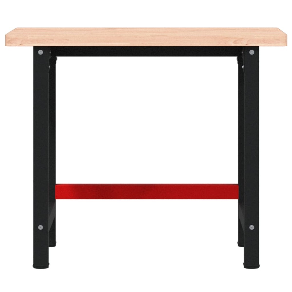 vidaXL Πάγκος Εργασίας Ορθογώνιος 100x60x83 εκ. από Μασίφ Ξύλο Οξιάς