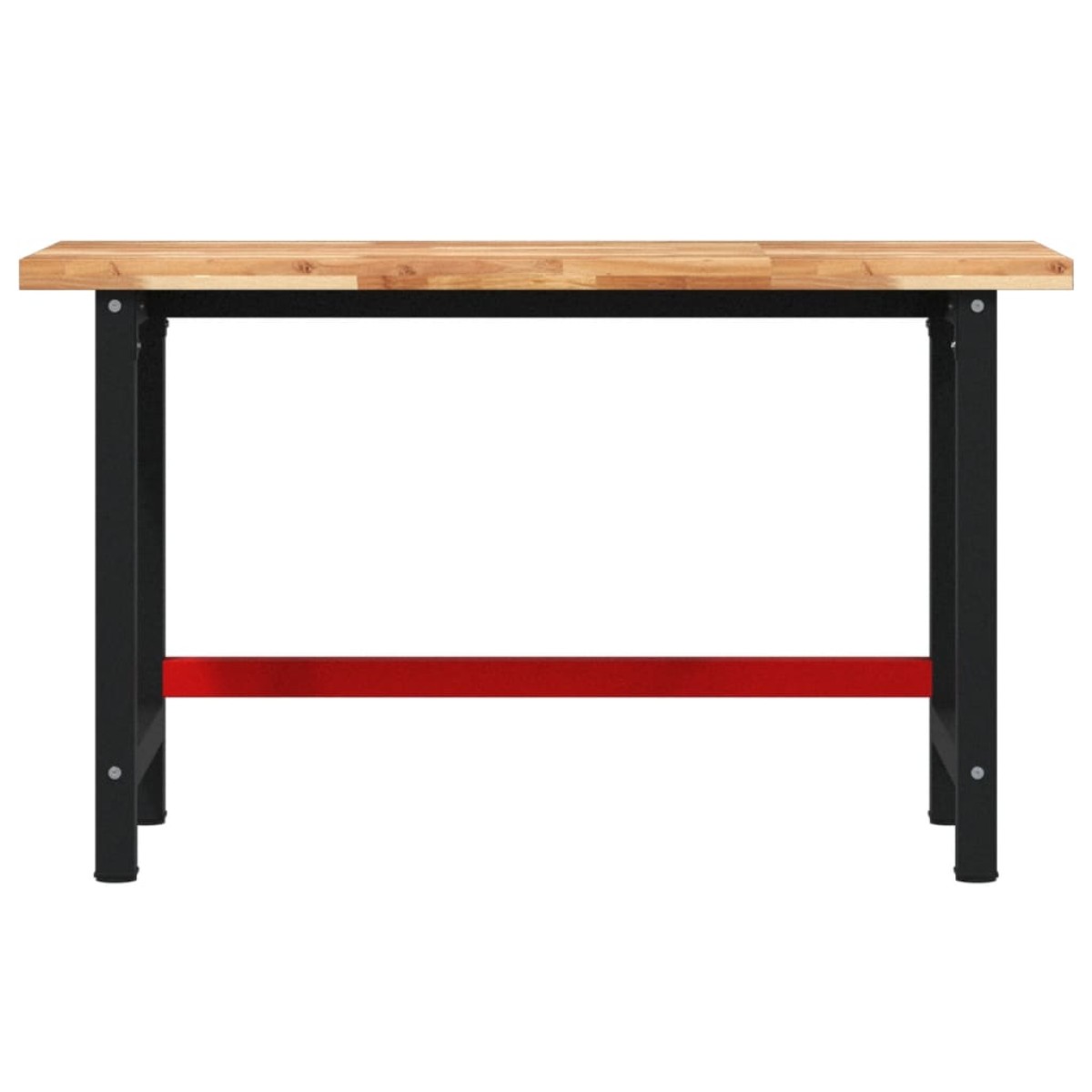 vidaXL Πάγκος Εργασίας Ορθογώνιος 140x60x83 εκ. από Μασίφ Ξύλο Ακακίας