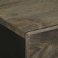 vidaXL Μπουφέδες 2 τεμ. Μαύροι 60x33x75 εκ. από Μασίφ Ξύλο Μάνγκο