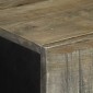 vidaXL Sideboards 2 τεμάχια ανοιχτό γκρι 60x33,5x75cm μασίφ ξύλο Mango