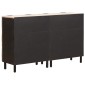 vidaXL Πλαϊνό γραφείο 2 τμχ. 60 x 33 x 75 cm Στερεό ξύλο μάνγκο