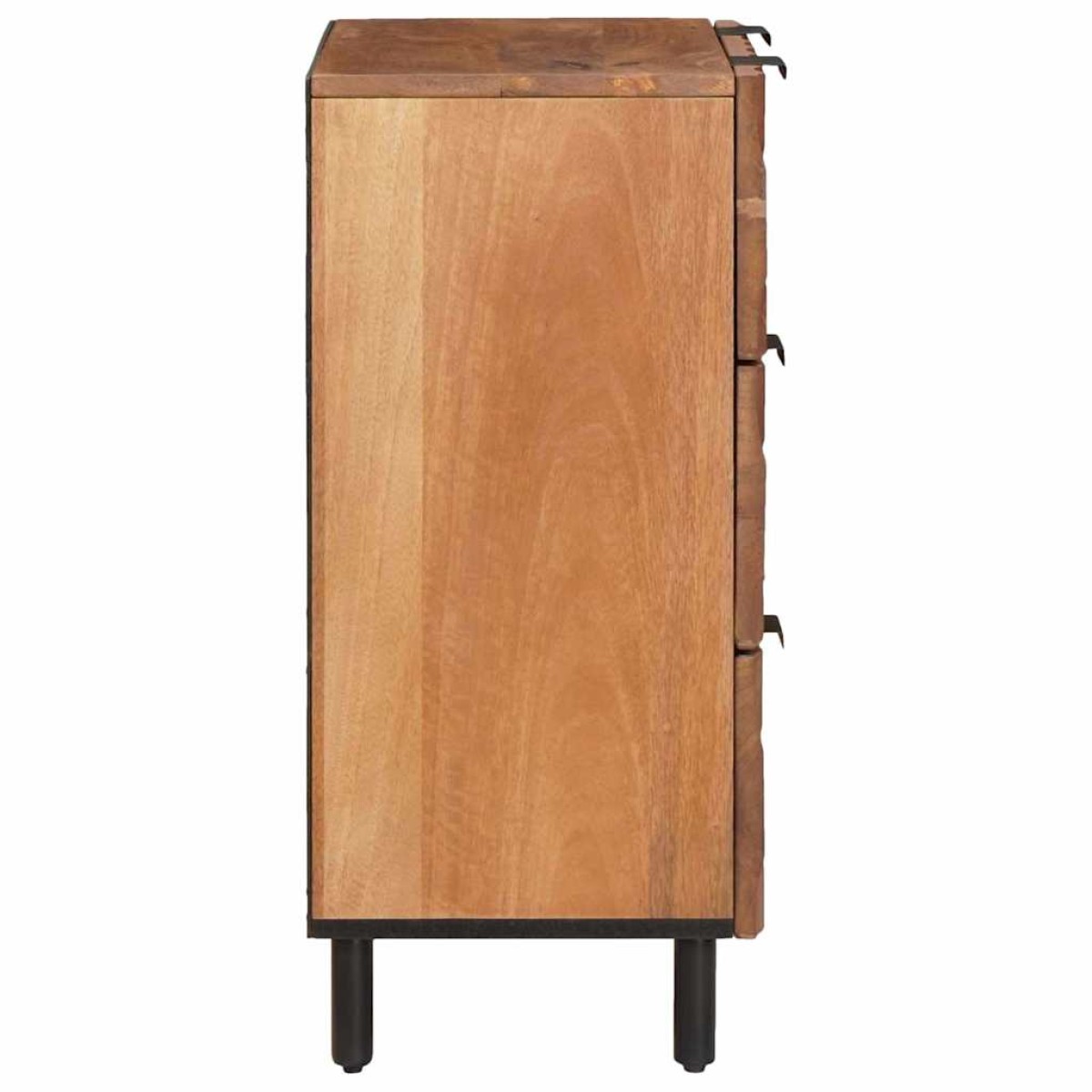 vidaXL Πλαϊνό γραφείο 2 τμχ. 60 x 33 x 75 cm Στερεό ξύλο μάνγκο