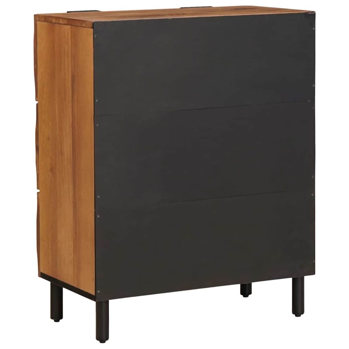 vidaXL Πλαϊνό γραφείο 2 τμχ. 60 x 33 x 75 cm Στερεό ξύλο μάνγκο