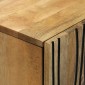 vidaXL Σετ Μπουφέδων 3 τμχ. Φυσικό 180 x 33 x 75 εκ.