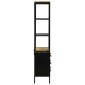 vidaXL Highboard με συρτάρι Καφέ 70 x 35 x 180 εκ. Στερεό ξύλο μάνγκο
