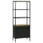 vidaXL Highboard με συρτάρι Καφέ 70 x 35 x 180 εκ. Στερεό ξύλο μάνγκο