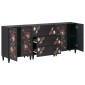 vidaXL Ντουλάπες Αποθήκευσης 3 τμχ. 180 x 33 x 75 εκ. Πολύχρωμο
