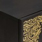 vidaXL Σετ Ντουλαπιών Μπάνιου 2 τμχ. Μαύρο 62 x 33 x 58 εκ.
