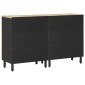 vidaXL Ντουλάπες Αποθήκευσης 2 τμχ. 120 x 33 x 75 εκ Πολύχρωμο