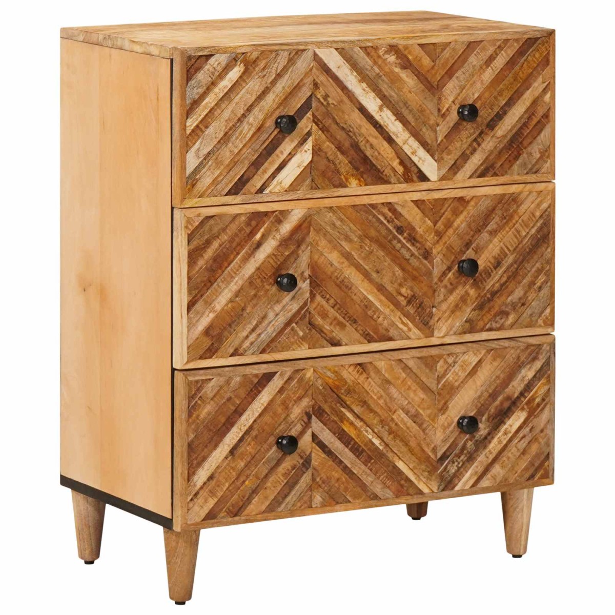 vidaXL Ντουλάπες Αποθήκευσης 2 τμχ. 60 x 33,5 x 75 εκ. Καφέ