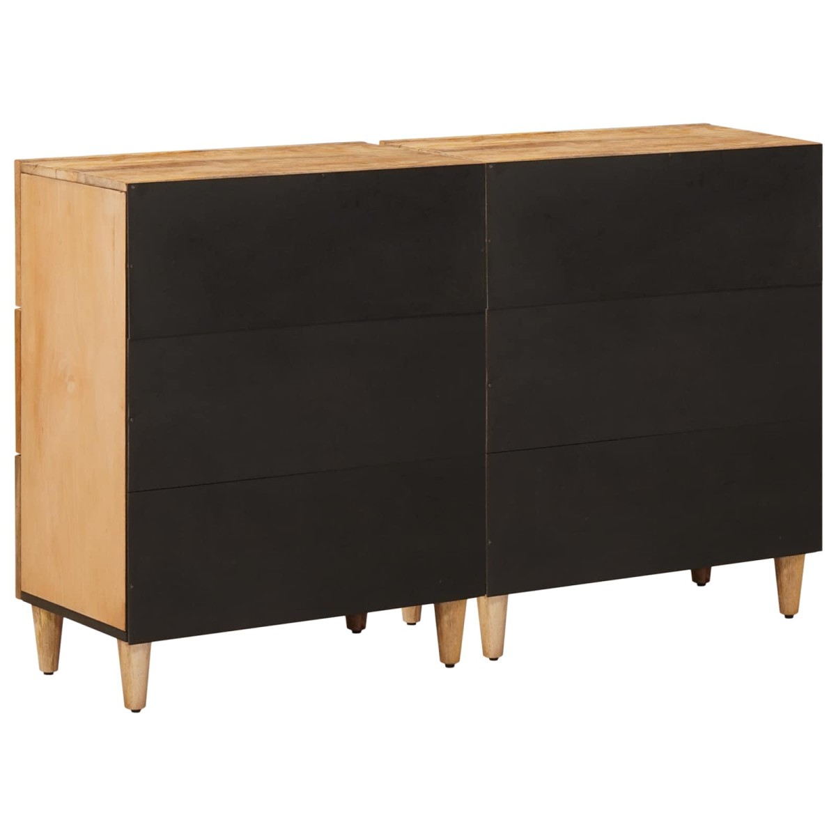 vidaXL Ντουλάπες Αποθήκευσης 2 τμχ. 60 x 33,5 x 75 εκ. Καφέ