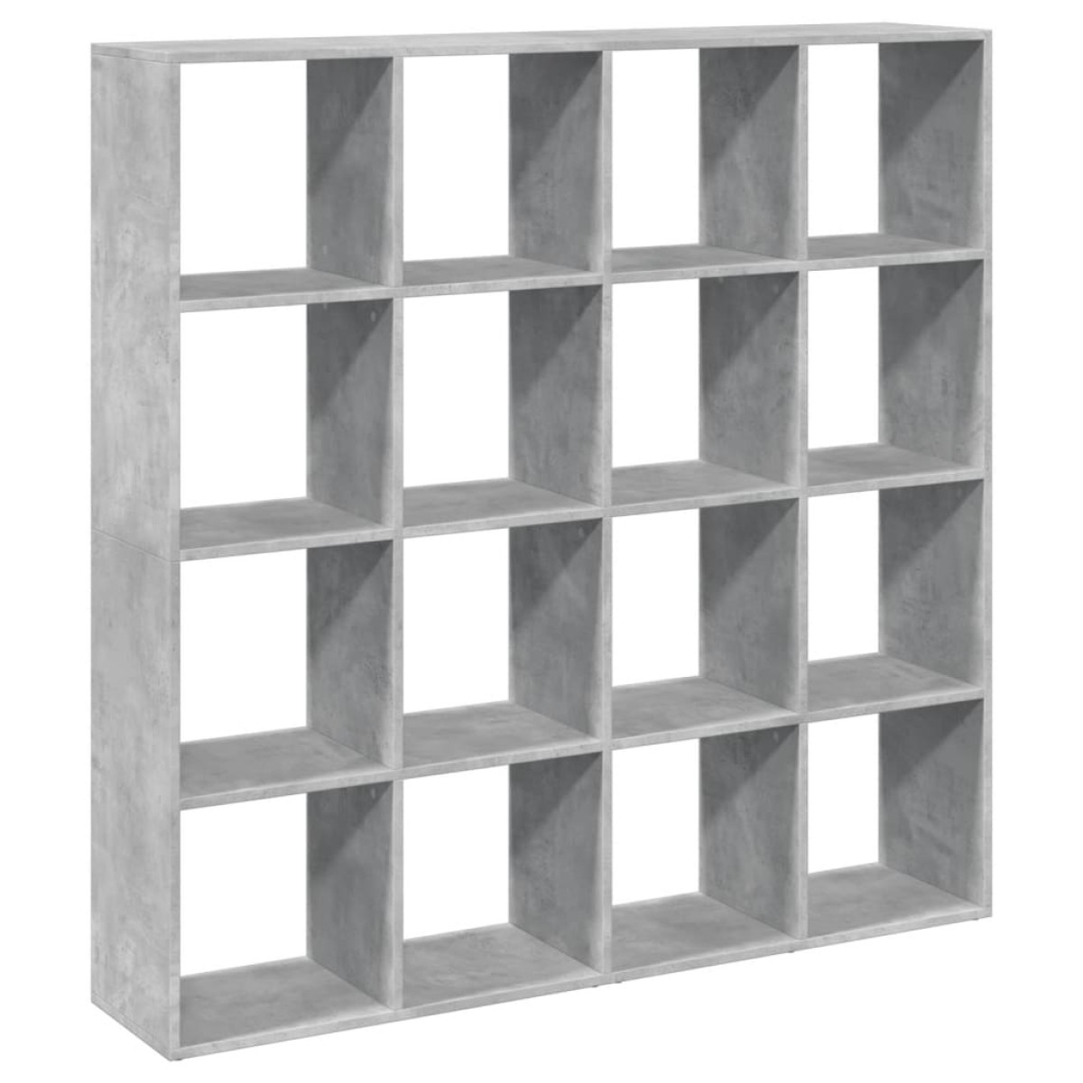 vidaXL Βιβλιοθήκη Γκρι Σκυρ. 137,5x29x137,5 εκ. Επεξεργασμένο Ξύλο