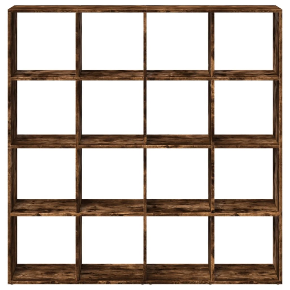 vidaXL Βιβλιοθήκη Καπνιστή Δρυς 137,5x29x137,5εκ. Επεξεργασμένο Ξύλο