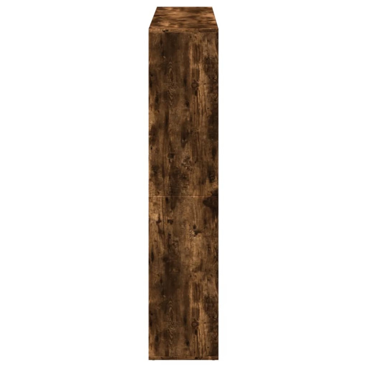 vidaXL Βιβλιοθήκη Καπνιστή Δρυς 137,5x29x137,5εκ. Επεξεργασμένο Ξύλο