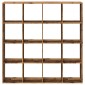 vidaXL Βιβλιοθήκη 137,5x29x137,5 εκ. από Επεξεργασμένο Ξύλο