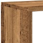 vidaXL Βιβλιοθήκη 137,5x29x137,5 εκ. από Επεξεργασμένο Ξύλο