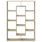 vidaXL Βιβλιοθήκη Χρώμα Sonoma Δρυς 102x29x143 εκ. Επεξεργασμένο Ξύλο