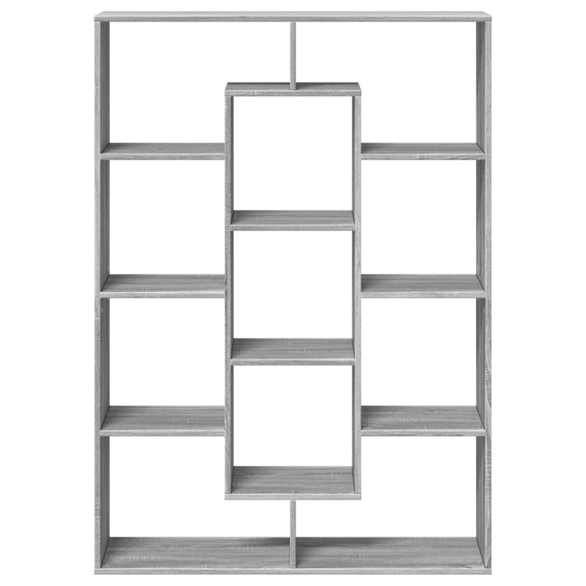 vidaXL Βιβλιοθήκη Γκρι Sonoma 102x29x143 εκ. από Επεξεργασμένο Ξύλο