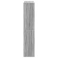 vidaXL Βιβλιοθήκη Γκρι Sonoma 102x29x143 εκ. από Επεξεργασμένο Ξύλο