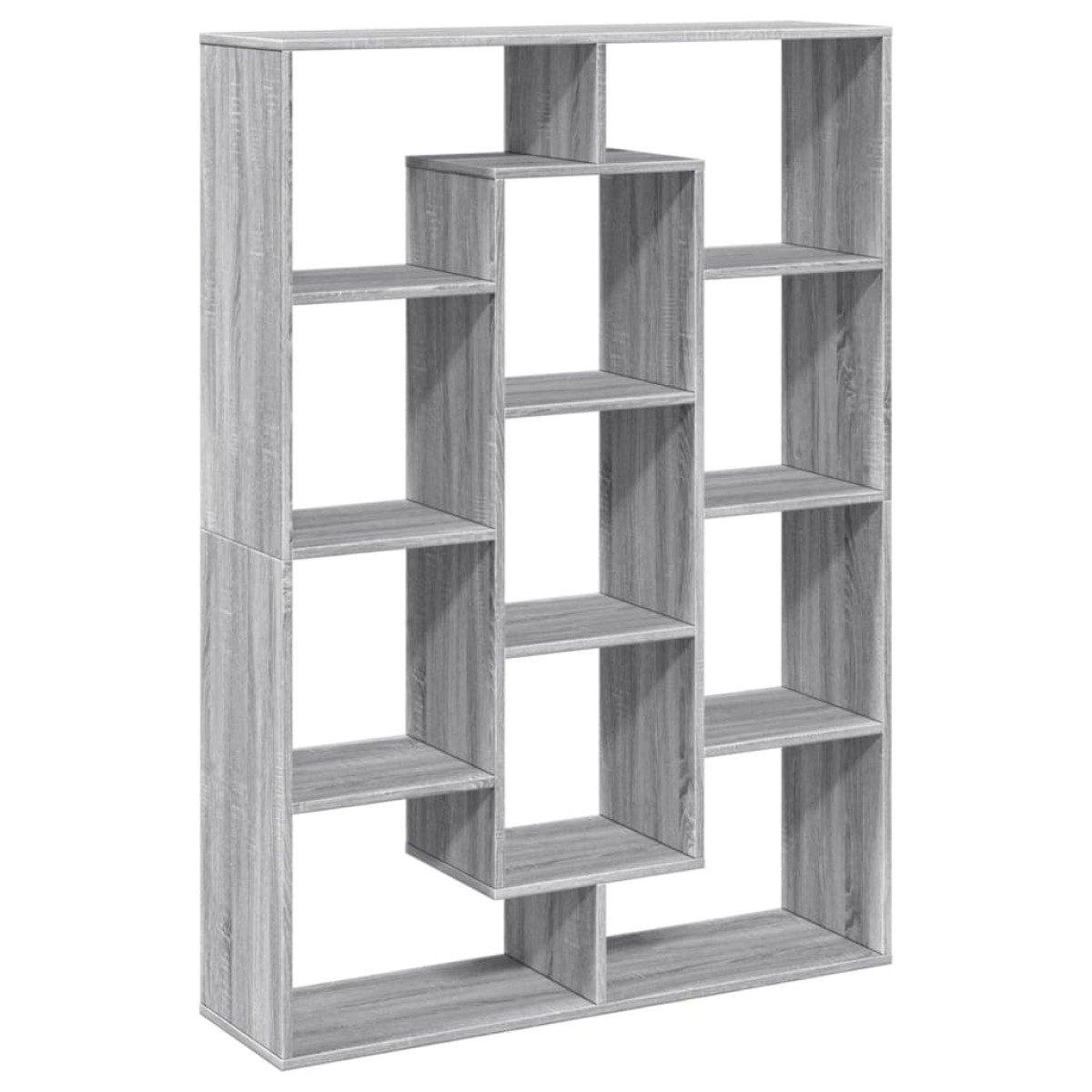 vidaXL Βιβλιοθήκη Γκρι Sonoma 102x29x143 εκ. από Επεξεργασμένο Ξύλο
