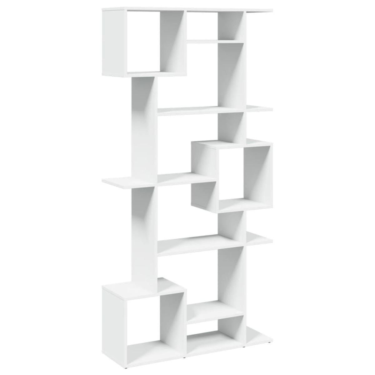 vidaXL Βιβλιοθήκη Λευκή 92x29x188 εκ. από Επεξεργασμένο Ξύλο